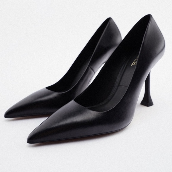 Zara Shoes - Zara 100% Leather Heels